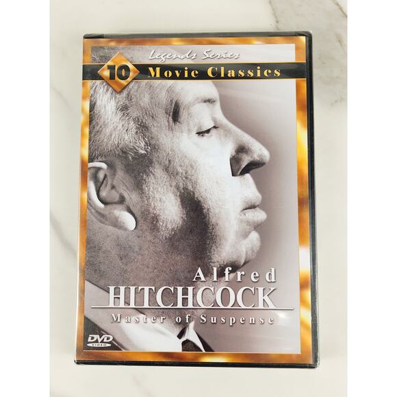 Alfred Hitchcock DVD New Sealed 2 Disc 10 Movie Classics Master Of Suspense 2010 - Picture 1 of 11